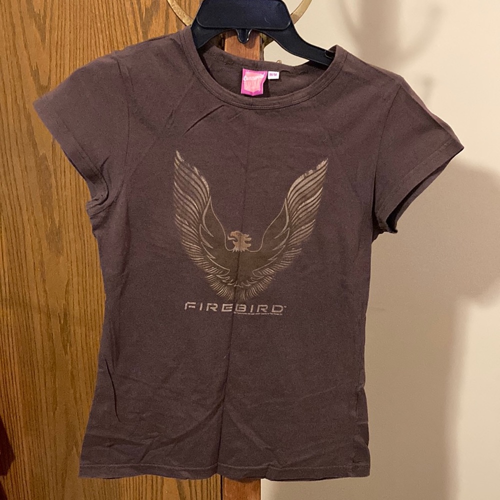 “Firebird” t-shirt, size medium, Color brown